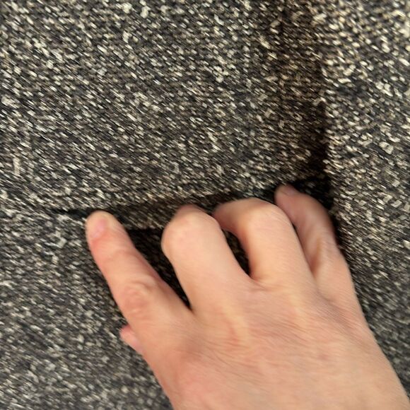 Joan & David Women Virgin Wool blend Tweed Blazer - Black and tan size 42/8 EUC - Picture 4 of 11